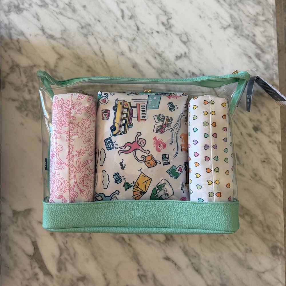 Roller Rabbit x Target Beauty Bags